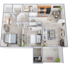 The Brittany 72 floor plan